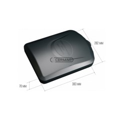Tasca porta documenti formato A4 con linguetta di chiusura foro lucchetto 64594 | NewgardenAgri.com