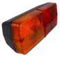 Luz trasera derecha e izquierda para tractor y remolque 3 luces rectangular sin reflector - COBO