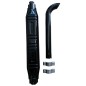 Kit marmitta per trattore Fiat New Holland serie Oro 80 90 TK e Winner F100 tipo quadro con terminale curvo 600 mm - OMAS