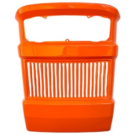 Kühlergrill für Fiat Serie Oro Traktor, orange Farbe - 4950401 | NewgardenAgri.com