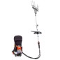 Backpack grape harvester with EURO V 51.7cc petrol engine Backpack grape harvester with EURO V 51.7cc petrol engine