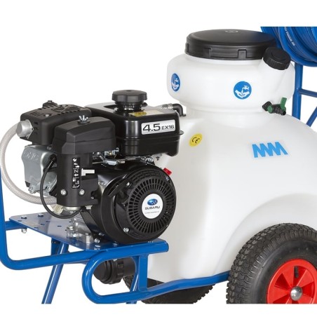 Chariot de pulvérisation 70L avec unité de pompage MPU12V moteur 12V + batterie