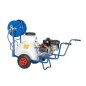 70L spraying trolley with MM308 motor pump unit KM26 2T 1.5 Hp engine 70L spraying trolley with MM308 motor pump unit KM26 2T 1.5 Hp engine