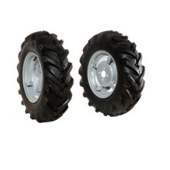 Paar 6,5/80-12" bereifte Räder mit verstellbarer Scheibe für NIBBI MAK-Schlepper | NewgardenAgri.com