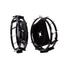 Paar Metallräder mit einem Durchmesser von 480x100 mm für NIBBI KAM4 KAM5 Schreittraktor | NewgardenAgri.com