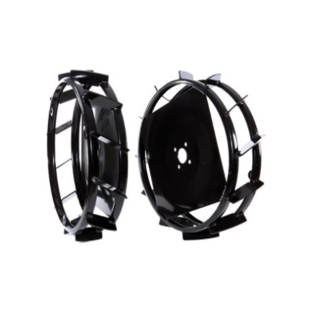 Paar Metallräder mit einem Durchmesser von 480x100 mm für NIBBI KAM4 KAM5 Schreittraktor | NewgardenAgri.com