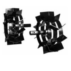 Paar Metallräder Durchmesser 280x50 mm ORIGINAL NIBBI für Schreittraktor 101 | NewgardenAgri.com