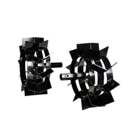 Pair of metal wheels for NIBBI walking tractor 095 - 095 S | NewgardenAgri.com