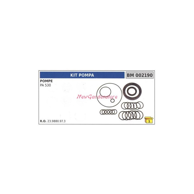 UNIVERSAL-Bausatz für die Bertolini-Pumpe PA 530 002190