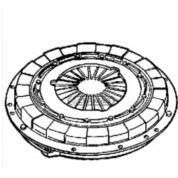 Embrague monoplato con muelles de diafragma Barbieri para motocultor FB 210 15002 | NewgardenAgri.com