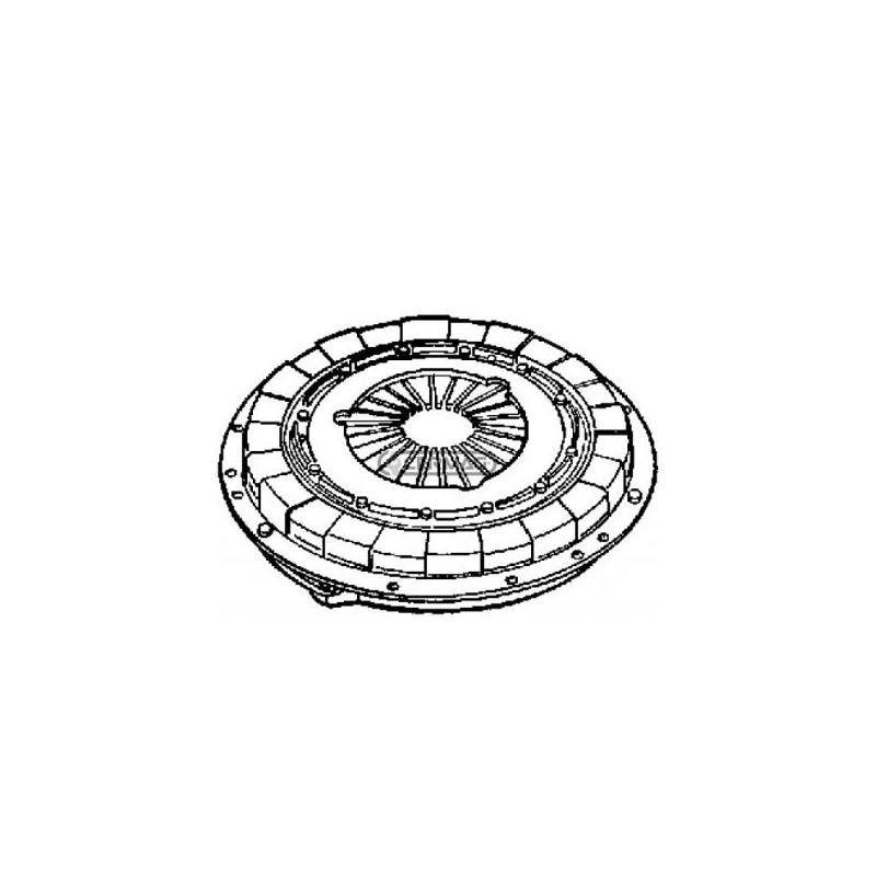 Single plate clutch with springs for farm tractor 330 BERTOLINI 15331