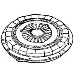 Single-plate clutch for walking tractor 450 diesel BERTOLINI 15014 | NewgardenAgri.com