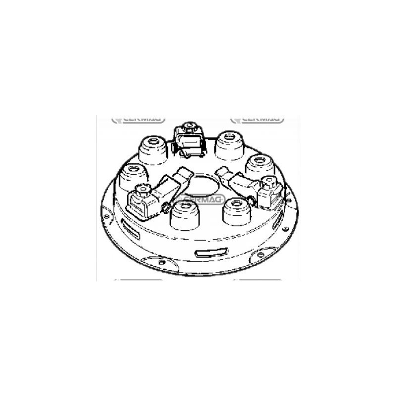 Single-plate clutch for transporter C 12 CARON 15016