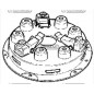 Single-plate clutch for transporter C 12 CARON 15016