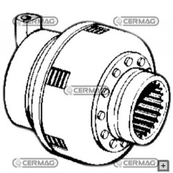 NEWHOLLAND multi-disc clutch for agricultural tractor 1280N/DT 1380N/DT 15276 | NewgardenAgri.com