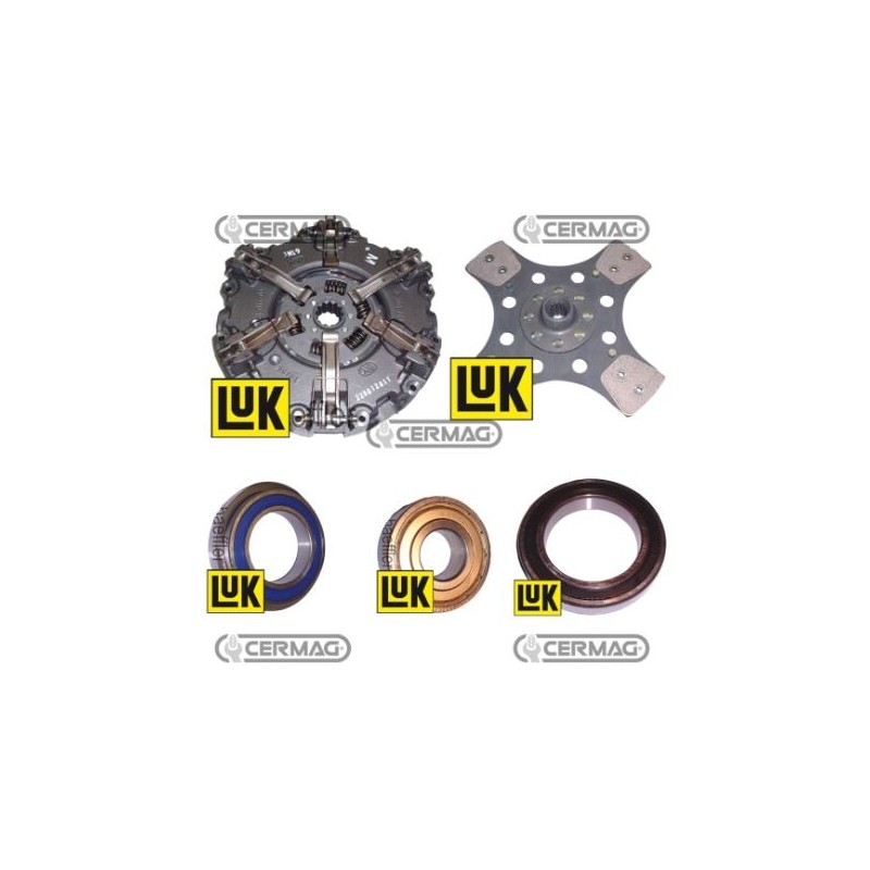 Kit de embrague CARRARO para tractor agrícola agriplus 65 75 85 95 16054