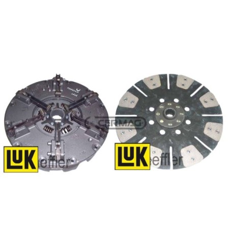 CASE clutch kit with mechanism and disc for agricultural tractor 1455 1255XL 16119 | NewgardenAgri.com