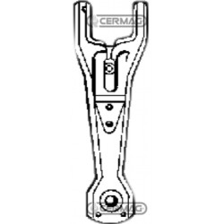 Fork lever Barbieri walking tractor 1600 series 15058 | NewgardenAgri.com