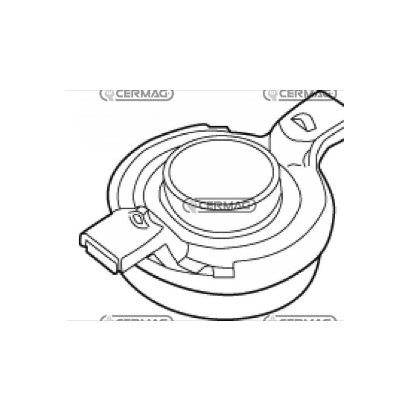 Sleeve with thrust bearing for agricultural tractor tiger 2800 15741