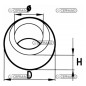 Replacement rotors without lower guide cones Ø  28.4 mm height 45 mm 50202