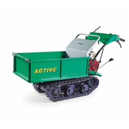 Porte-brouette ACTIVE POWER TRACK 1315 EXT avec moteur Honda à repliage manuel | NewgardenAgri.com