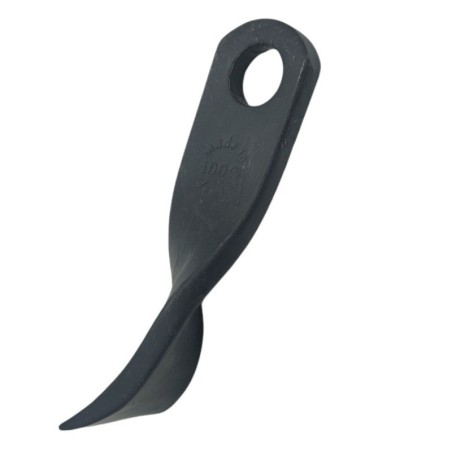 Spatula chopping knife 40 x 10 x 160 with 20.5 mm hole - Turned tooth | NewgardenAgri.com