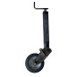 Gouvernail servo télescopique 60x690 avec roue en caoutchouc 200x50 pour remorques
