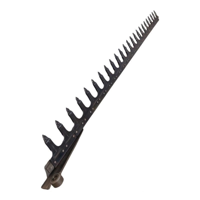 Dentiera per barra falciante 12 denti con testa tranciata lunghezza 1,75 mt per Gaspardo FB 940