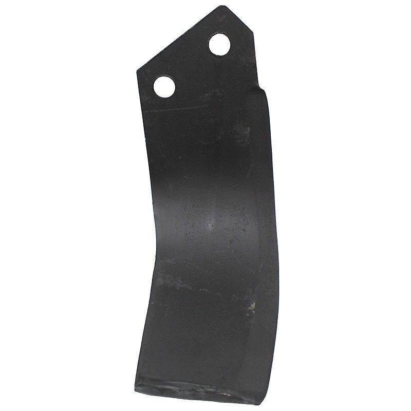Hacken für Fräse Breviglieri B1 gebogen links 70x6 Loch 12,5 mm
