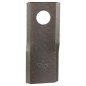 Couteau hélicoïdal gauche pour tondeuse rotative Galfrè 108x48 trou 21mm - 02.0012.0012.00