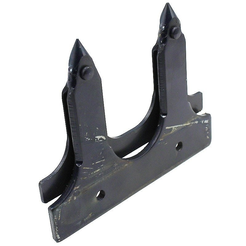 Double threaded tooth for Gaspardo Gribaldi & Salvia mowing bars removable - 13014220 13013270
