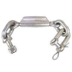 Reinforced harness chain for New Holland TK tractor links 1 + 1 L. 450 mm 87724774 | NewgardenAgri.com