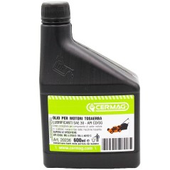 Olio motore SAE 30 per rasaerba 600 ml tagliaerba tosaerba trattorino 0,6 lt | NewgardenAgri.com