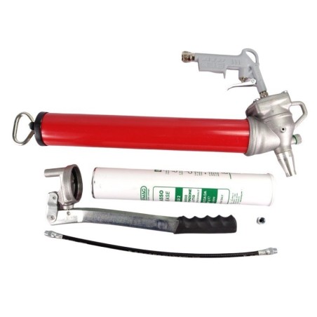 Professional pneumatic and manual grease pump for 600g cartridge | NewgardenAgri.com