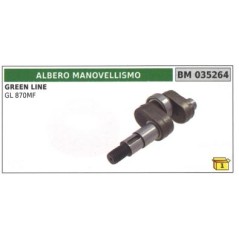 Kurbelwelle für Mähwerk GREEN LINE GL 870MF | NewgardenAgri.com