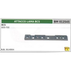 Blade attachment for bcs 600 700 motor mower | NewgardenAgri.com