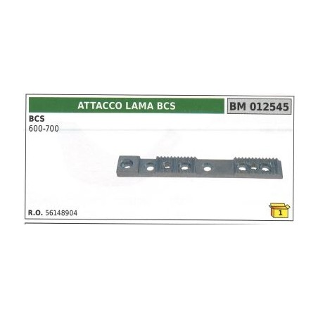 Blade attachment for bcs 600 700 motor mower | NewgardenAgri.com