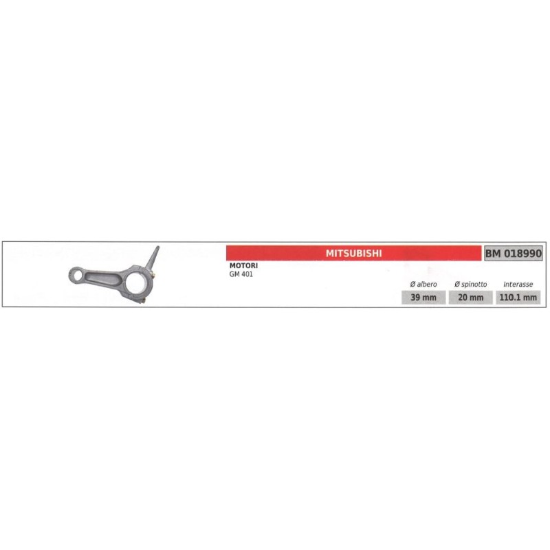 Connecting rod MITSUBISHI walking tractor GX 401 018990