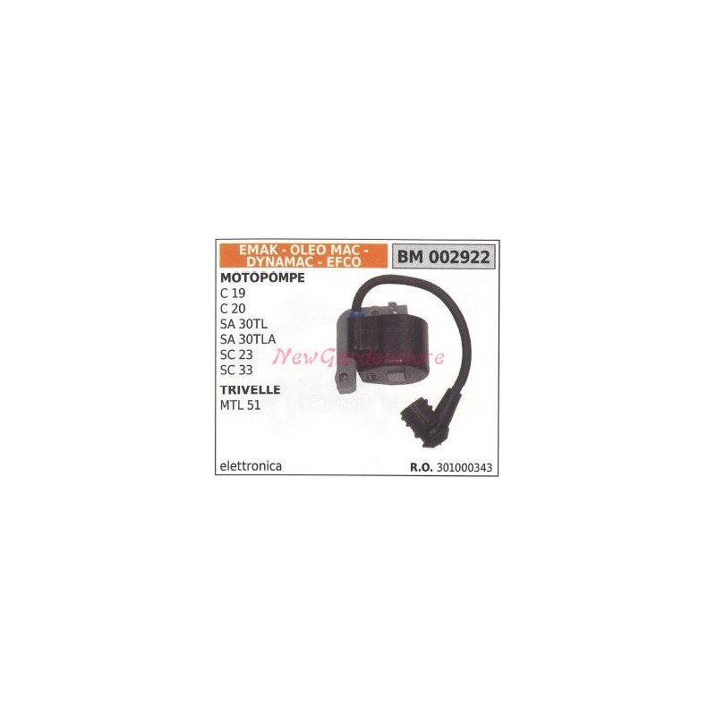 EMAK ignition coil for c19 20 sa 30TL 30TLA SC 23 33 OLEOMAC EFCO