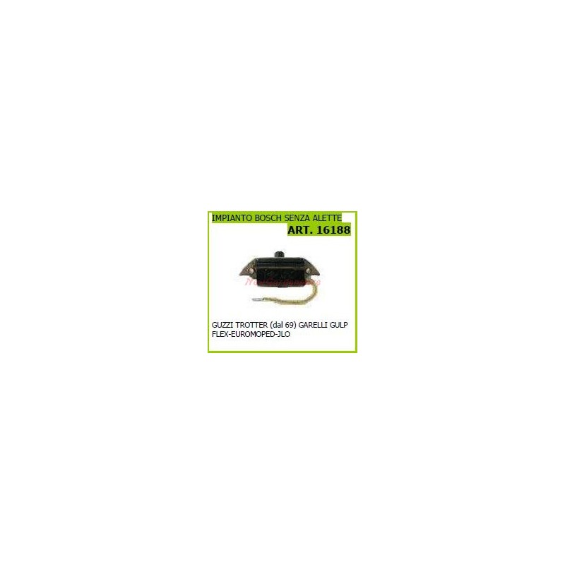 BOSCH electronic high voltage coil without flaps for walking tractors 16188