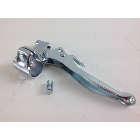 Leva frizione manubrio con stop d. 25-27 mm motozappa motocoltivatore A00657