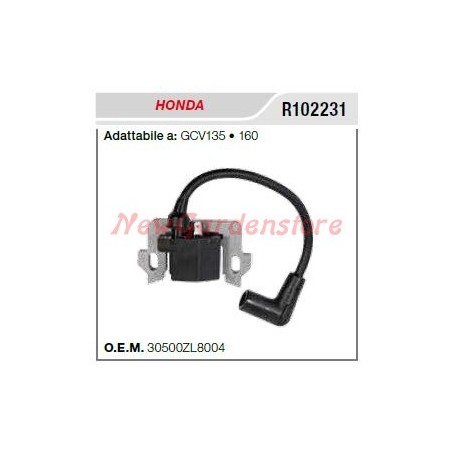 Ignition coil HONDA motor grapple GCV135 160 R102231 | NewgardenAgri.com