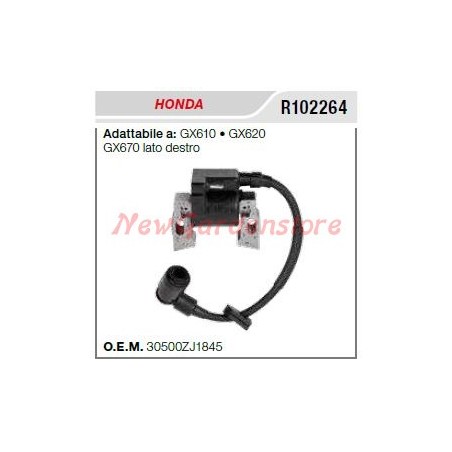 Ignition coil HONDA motor grapple GX610 620 670 right side R102264 | NewgardenAgri.com
