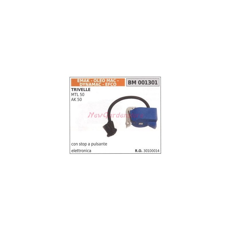 Bobines d'allumage EMAK pour perceuses MTL 50 AK 50 001301