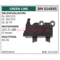 Bobina accensione GREEN LINE decespugliatori motopompe qgz 25 30n  014895