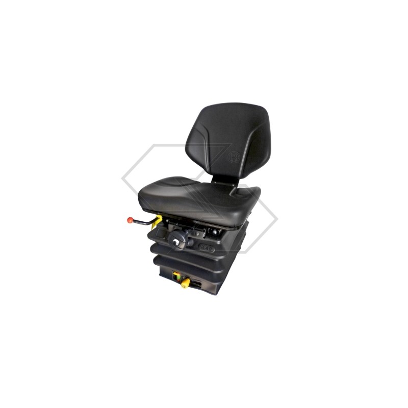 Asiento con suspensión mecánica KAB para tractor agrícola
