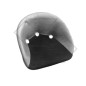 Large fixed padded seat for agricultural tractor seat