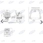 Sedile in sky serie 559 modello 450 per trattore agricolo