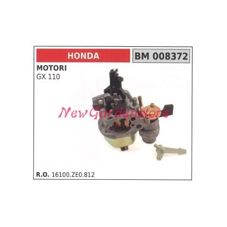 Carburatore a vaschetta HONDA motozappa GX 110 008372 | NewgardenAgri.com
