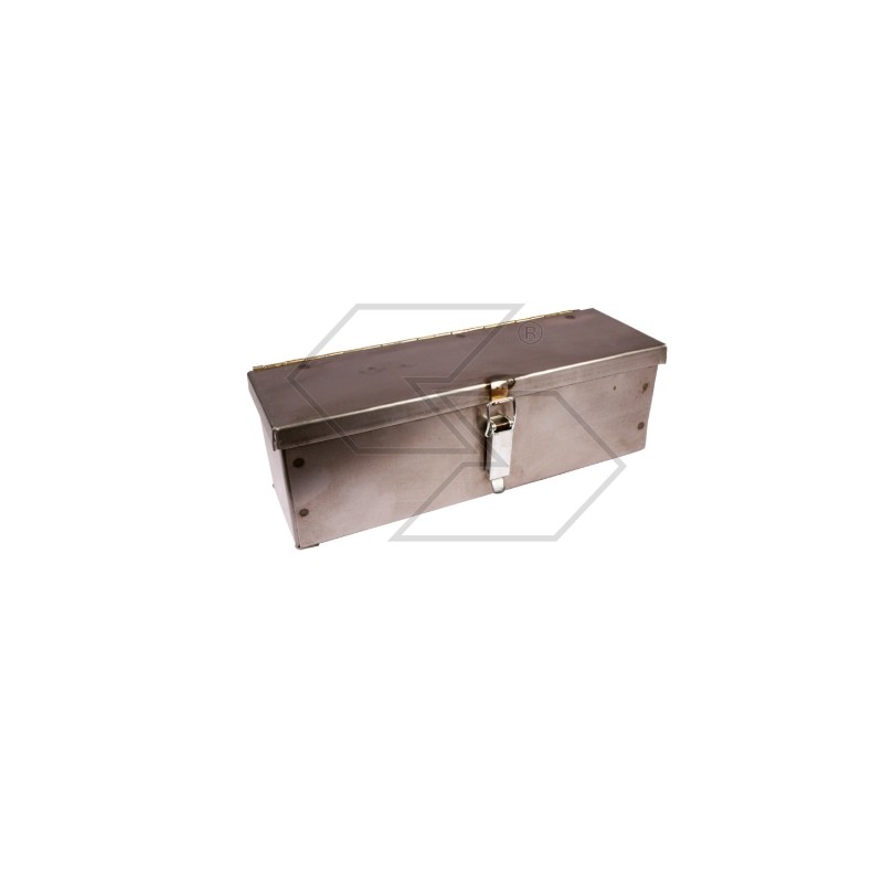 Rectangular sheet metal tool box for tractor cod. A01998